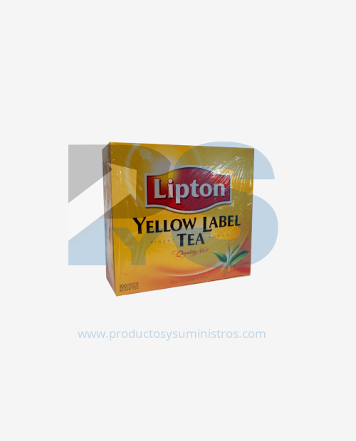 Te Lipton Yellow  X 100 Sobres