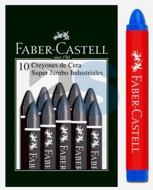 Crayones Faber Azul *10 unidades