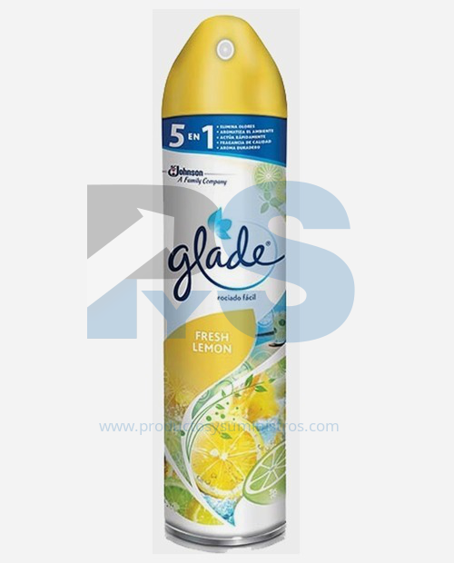 Ambientador Spray Glade * 400 ml Fresh Lemon