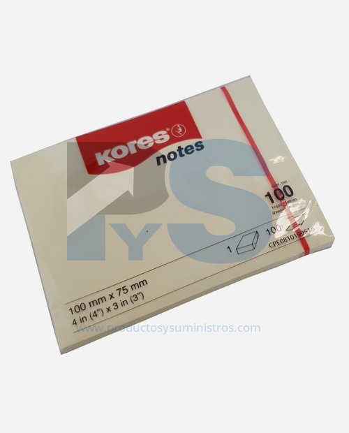Post-it 100x75 Kores-Grande