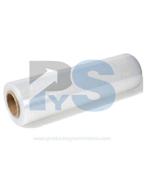 Película Strech Transparente Embalaje Fuerte 50 cm Alto x 450 m Largo