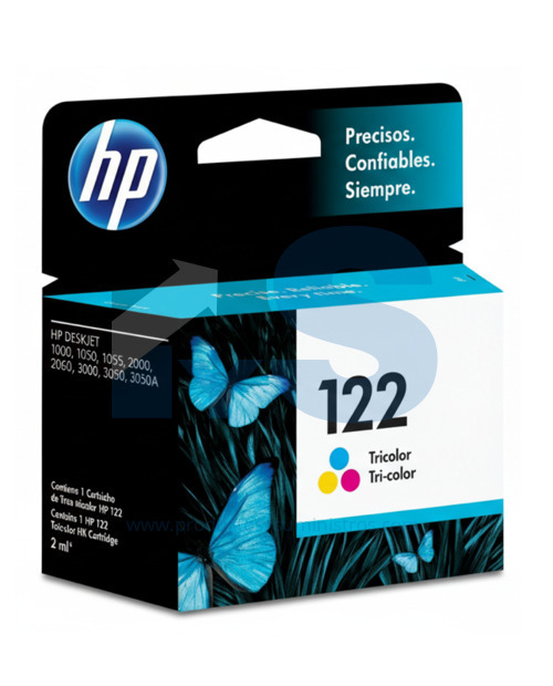 Cartucho de Tinta HP 122 Tricolor