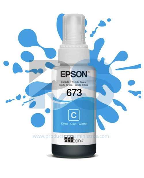 Tinta Botella T664220 Cyan L200 70 ml