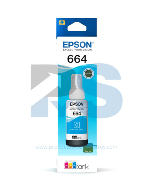 Tinta Botella T664220 Cyan L200 70 ml