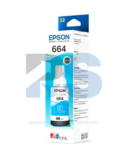 Tinta Botella T664220 Cyan L200 70 ml