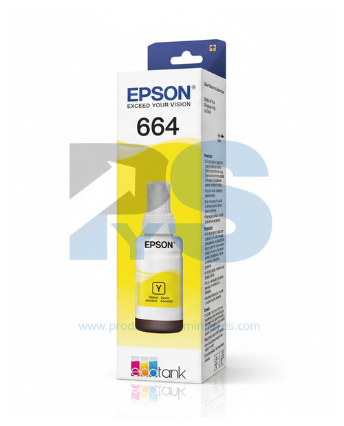Tinta Botella T664420 Yellow L200 70 ml