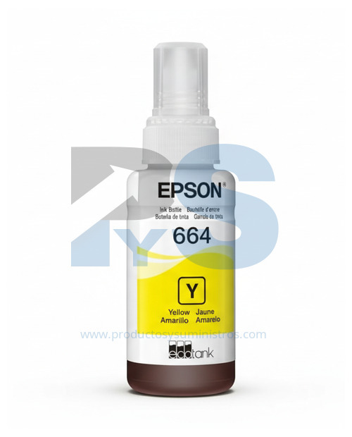 Tinta Botella T664420 Yellow L200 70 ml