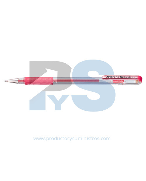 Esfero Hybrid Gel Pentel Rojo
