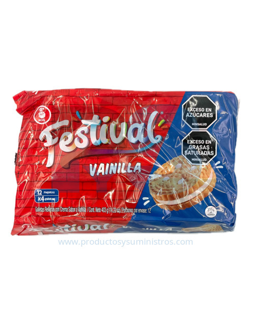 Galletas Festival x 12 Uds