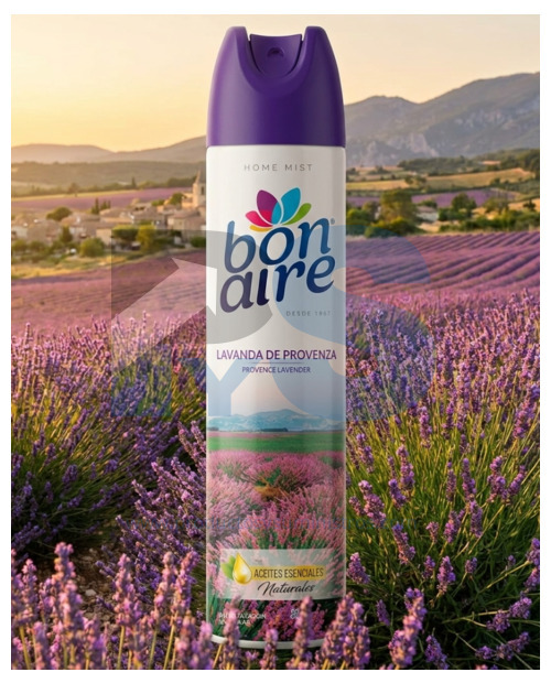 Ambientador Spray Bonaire Lavanda de Provenza x 400 ml 