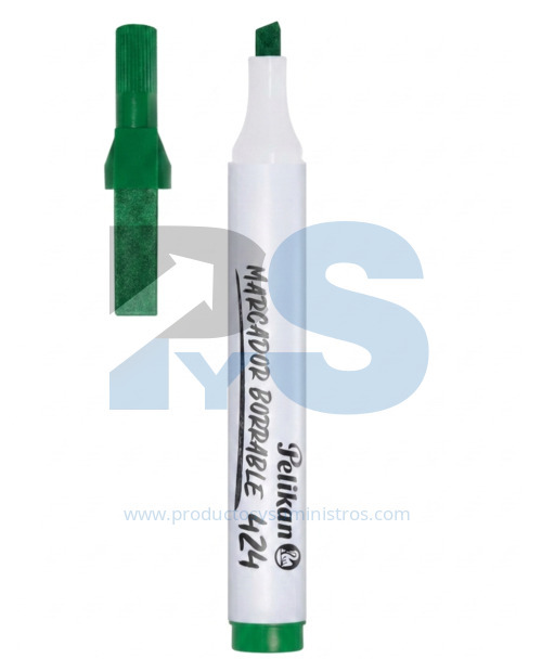 Marcador Borrable Pelikan 424 Verde