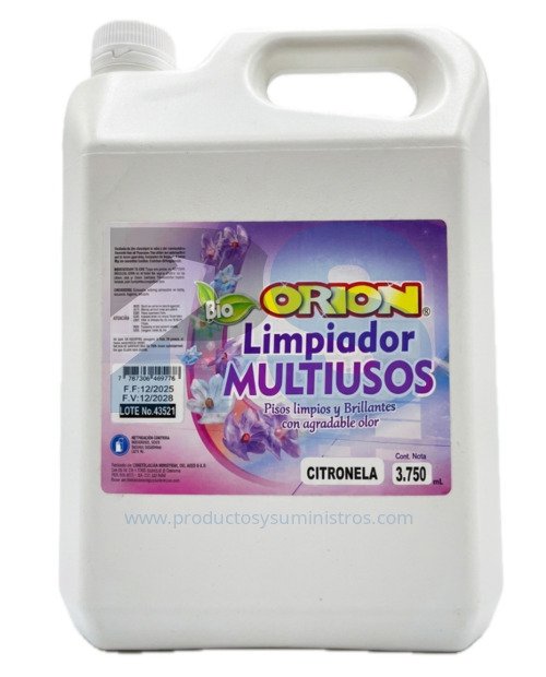 Limpiador Multiusos Orion x 3785 ml 