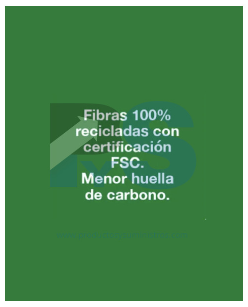 Toalla Manos Natural Tork Precortada Flujo Central 2H Ref 73748 x 6 Rollos x 120 mts/rollo