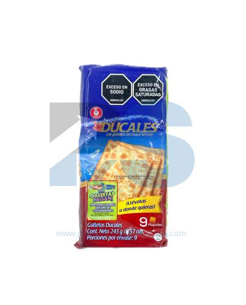 Galleta Ducales x 9 Paqutes
