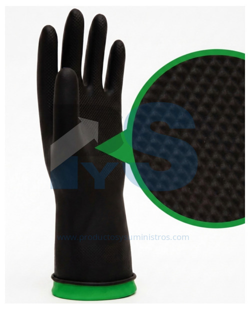 Guante Bicolor Industrial Preindumax Calibre 35