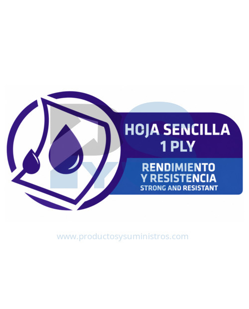 Papel Higiénico Jumbo Blanco Sanitisu x 4 Rollos x 500 m