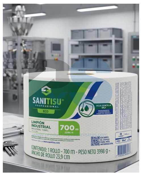 Limpión Industrial Sanitisu x 700 m