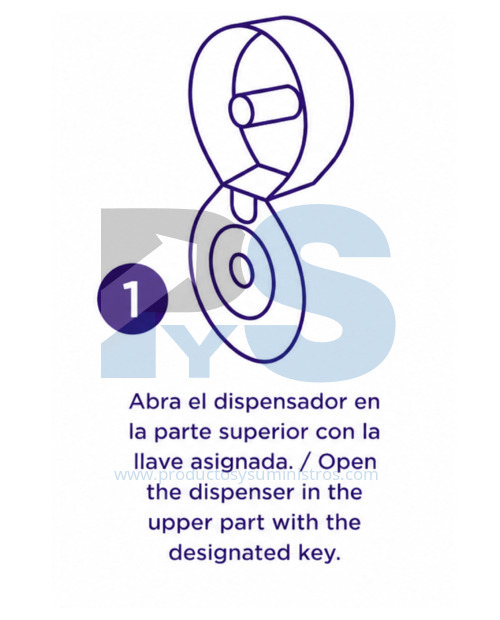 Papel Higiénico Jumbo Blanco Sanitisu x 4 Rollos x 250 m 