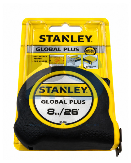 Metro Flexometro Stanley x 8 mts