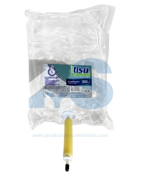 Gel Sachet Sanitisu x 800 ml Sin Dispensador