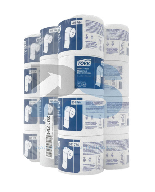 Papel Higiénico Blanco Familia Tork Ref. 201764 x 22 m Paca x 24 Rollos
