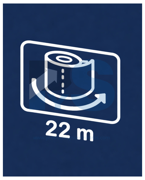 Papel Higiénico Blanco Familia Tork Ref. 201764 x 22 m Paca x 24 Rollos