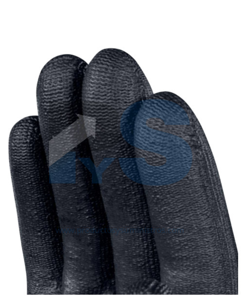 Guante Tejido de Poliéster Palma PU Delta Plus VE702PN Talla 9 x 12 pares