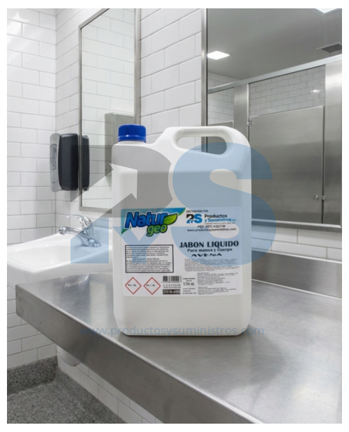 Jabón Líquido para Manos Naturgeo Avena x 3750 ml
