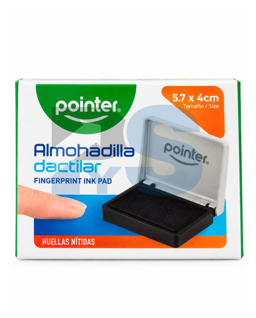 Almohadilla Dactilar Pointer 5.7x4 cm