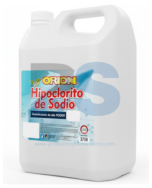 Hipoclorito 13% Orion x 3750 ml
