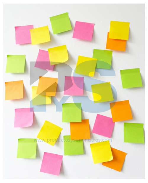 Post It Neon Cubo 75x75 Taco x 320 Hojas