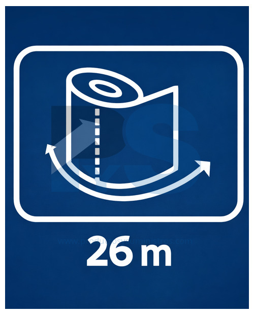 Papel Higiénico Blanco Convencional Tork Ref. 201647 x 26 m Paca x 24 Rollos