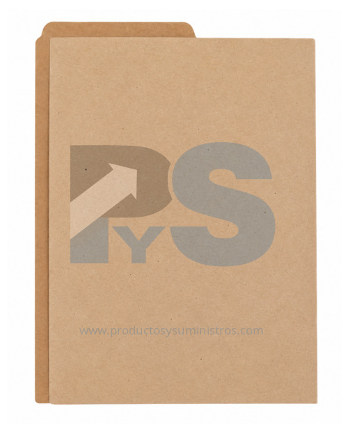 Folder Yute 250 g Oficio con Marbete Vertical Superior