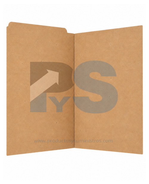 Folder Yute 250 g Oficio con Marbete Vertical Superior