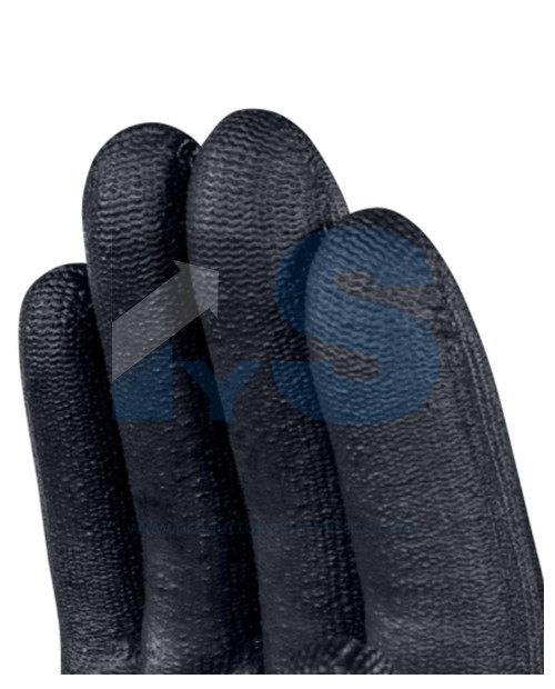 Guante Tejido de Poliéster Palma PU Delta Plus VE702PN Talla 10 x 12 pares