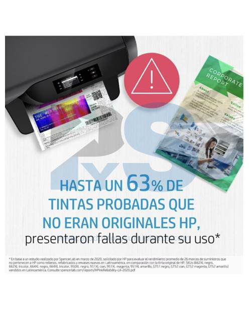 Botella de Tinta HP GT53 Negra Original