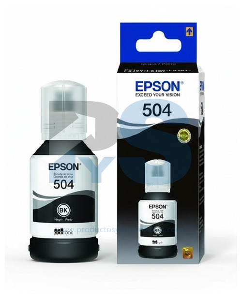 Tinta Botella Black Epson T504120
