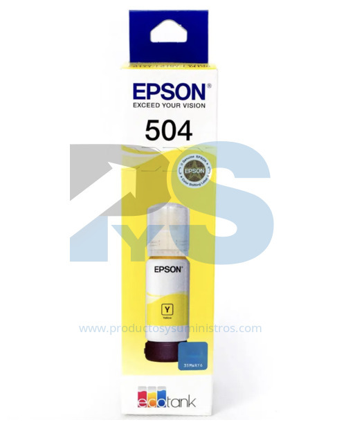 Tinta Botella Yellow Epson T504420