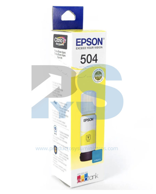Tinta Botella Yellow Epson T504420