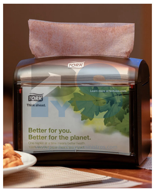 Servilleta Xpressnap Natural Tork Ref. 72163 x 500 Hojas