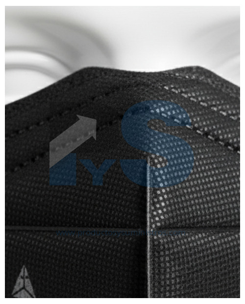 Mascarilla Negra FFP1 Fibra Sintética NO TEJIDA x 30 Uds M1195B