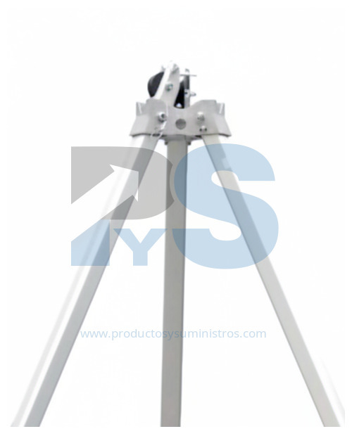 Kit Trípode de Aluminio TRA32 + Winche TR00520 + Bolsa TRBAG3 Delta Plus