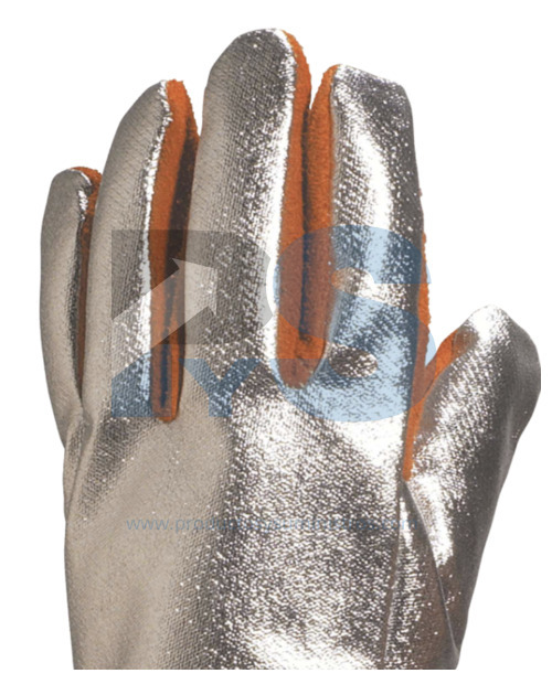 Guantes Térmicos de Cuero Aluminizado Delta Plus TERK400 Talla 10