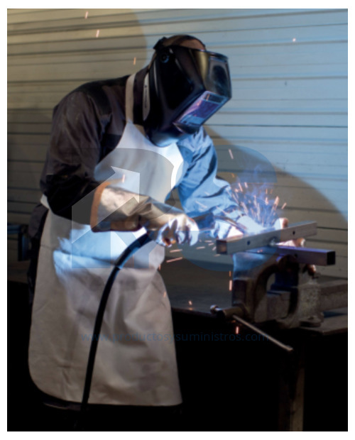 Guantes Térmicos de Cuero Aluminizado Delta Plus TERK400 Talla 10