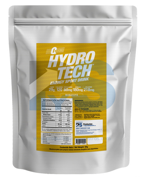 Bebida Hidratante Hydrotech Maracuyá x 6 kg