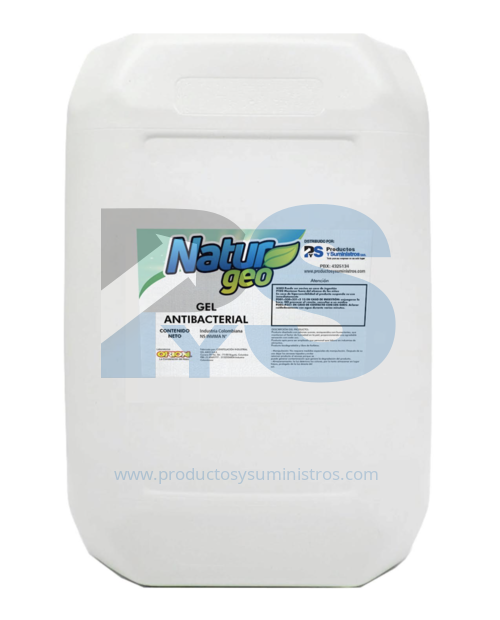 Gel Antibacterial Neutro Naturgeo x 5 gal