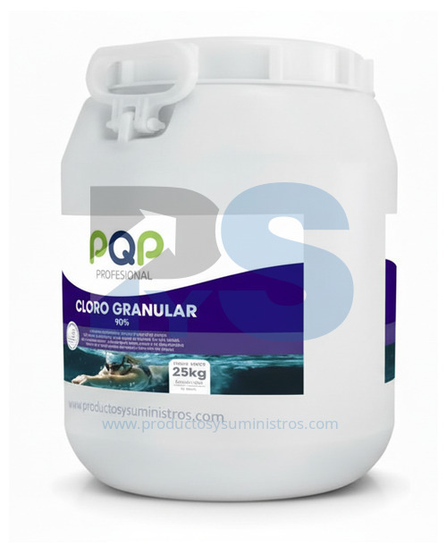 Cloro Granulado 90% PQP x 25Kg
