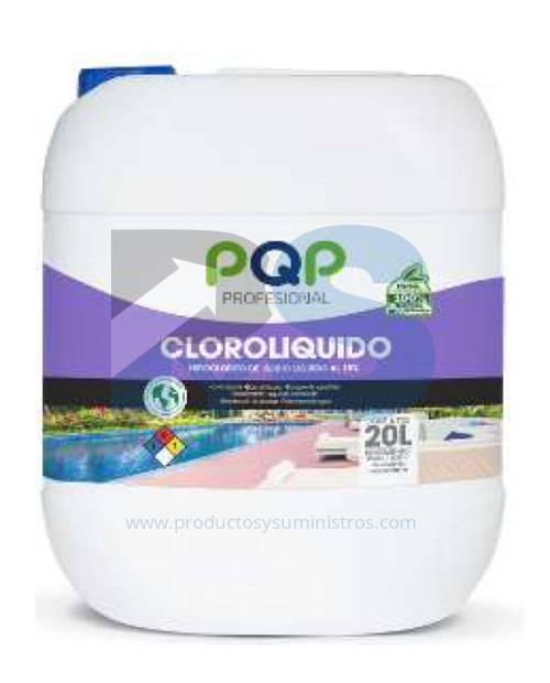Cloro Líquido PQP x 20L