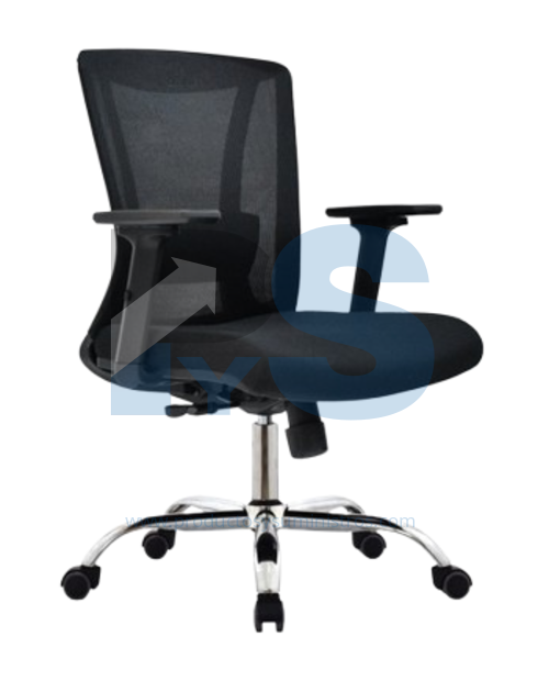 Sillón Gerente Spike Syncro Brazo Regulables Ct Base Cromada