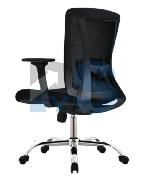 Sillón Gerente Spike Syncro Brazo Regulables Ct Base Cromada